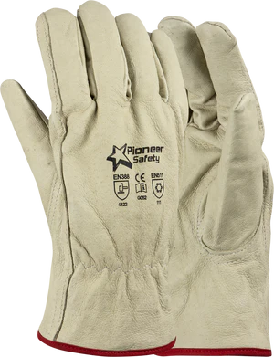 PIONEER Leather Pig Skin Fleece Lined