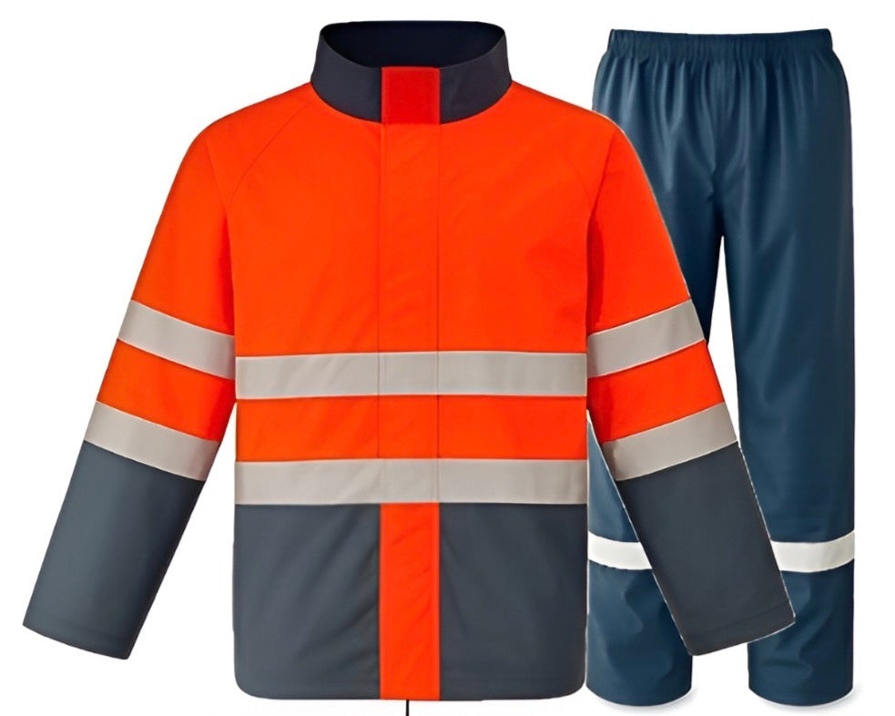 Heavy Duty Two Tone Rain Suit