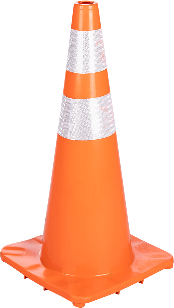 PVC Traffic Cone -with Reflective tape