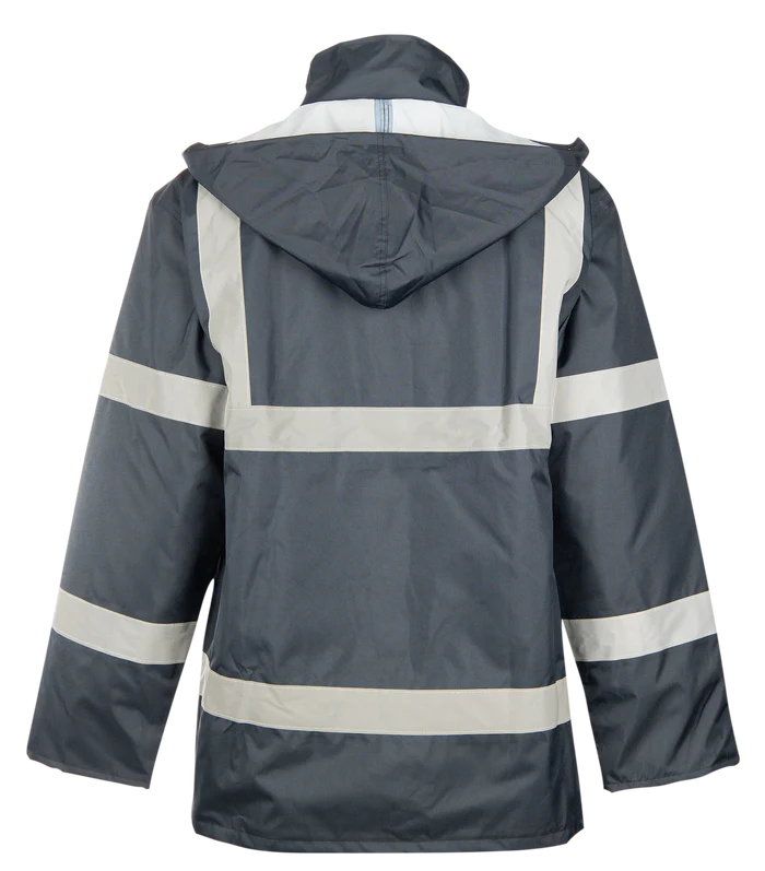 Parka Jacket With Reflective Tape