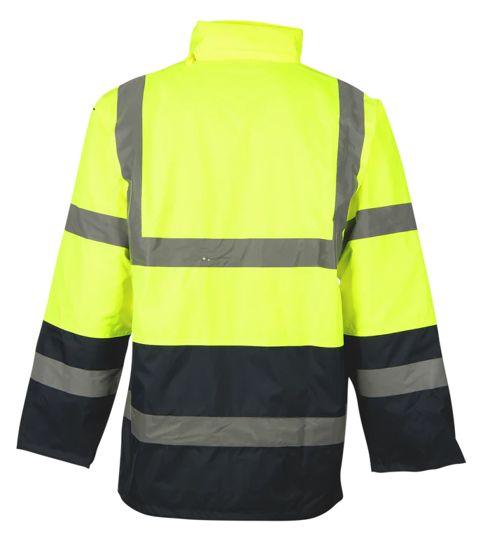High Visibility Two Tone Freezer Traffic Jacket
