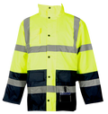 High Visibility Two Tone Freezer Traffic Jacket