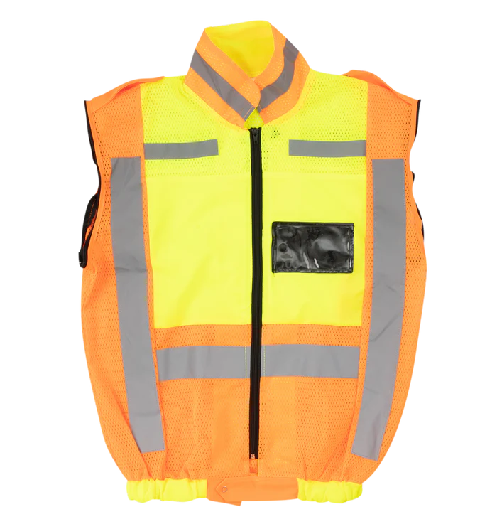 Reflective Jacket Sleevless detachable sleeve